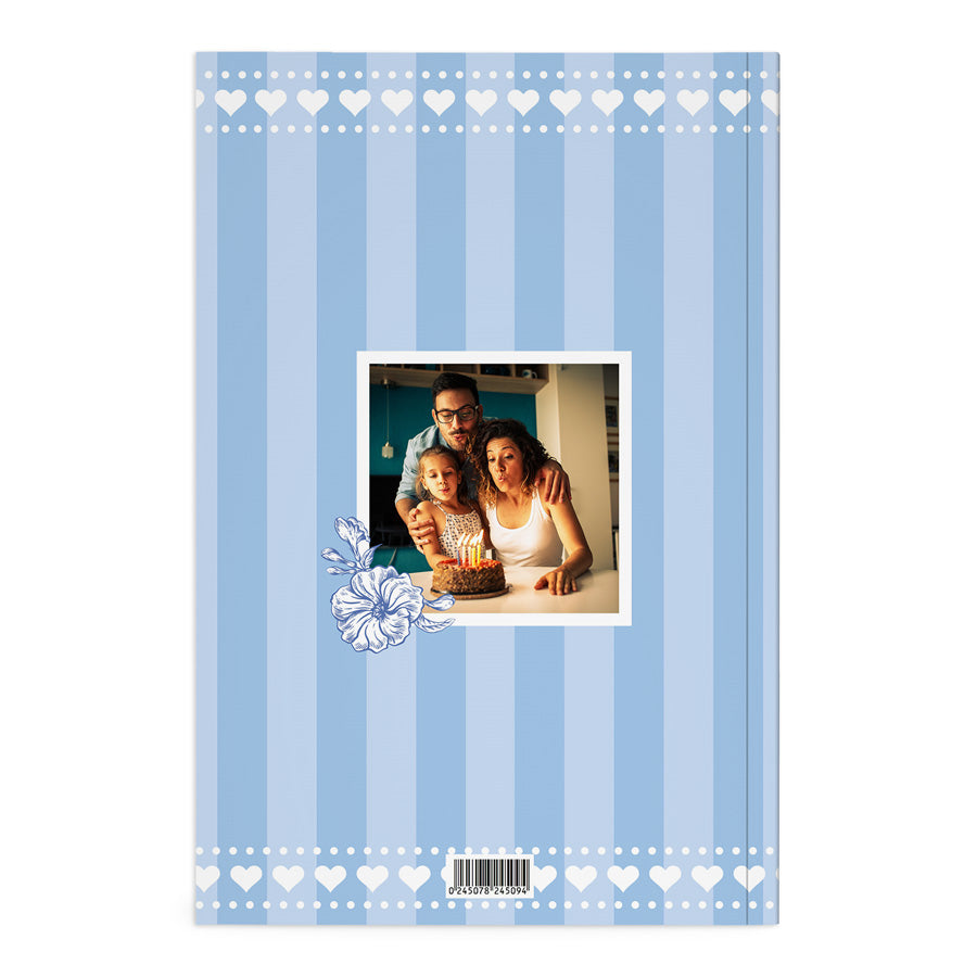 fotoalbum blekitne wspomnienia pion