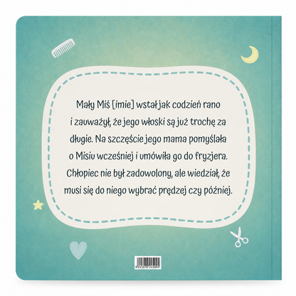 Książeczka dla dzieci personalizowana - Moja własna Bajka. Miś u fryzjera