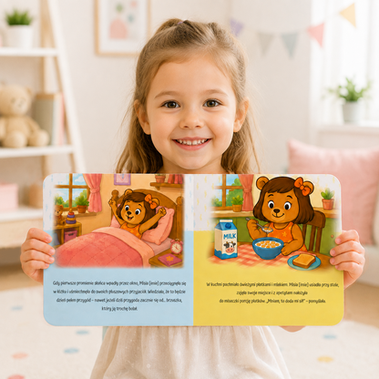 Książeczka dla dzieci personalizowana - Moja własna Bajka. Misia u lekarza